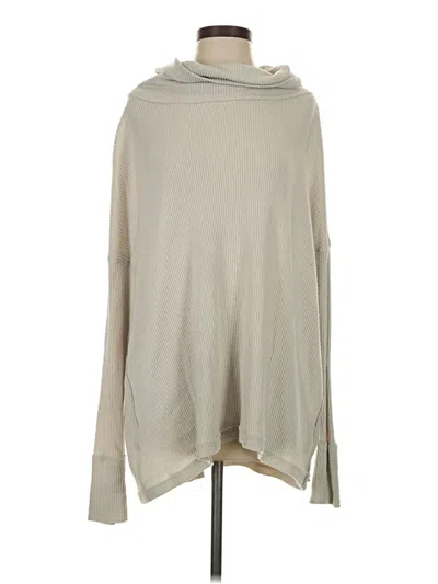 Pre-owned We The Free Long Sleeve Turtleneck In Tan