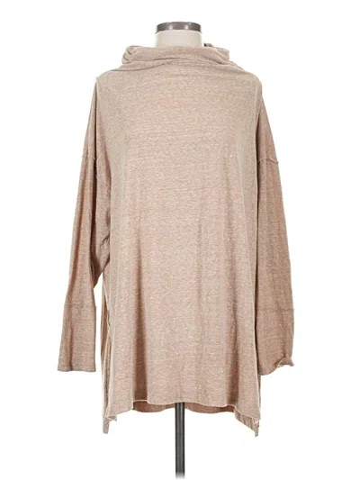Pre-owned We The Free Long Sleeve Turtleneck In Tan