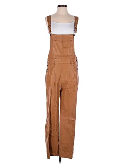 Pre-owned We The Free Overalls In Brown