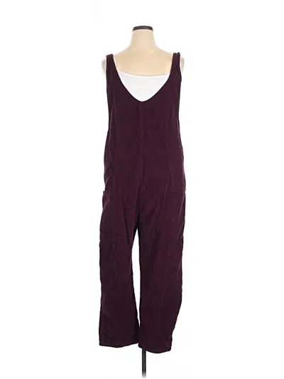 Pre-owned We The Free Overalls In Burgundy