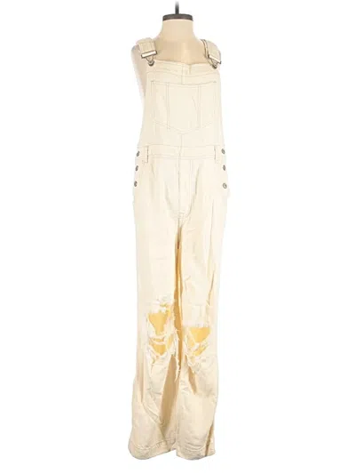 Pre-owned We The Free Overalls In Gold