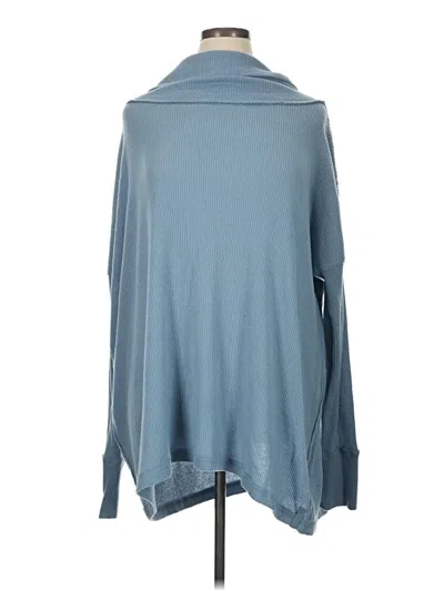 Pre-owned We The Free Poncho In Blue