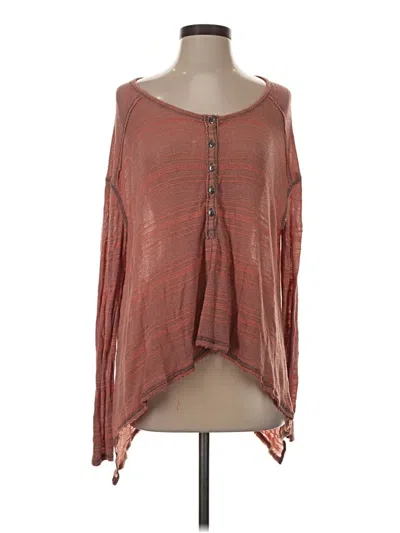 Pre-owned We The Free Poncho In Brown