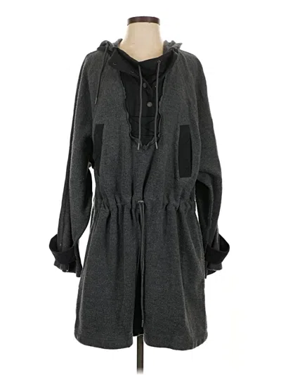 Pre-owned We The Free Poncho In Gray