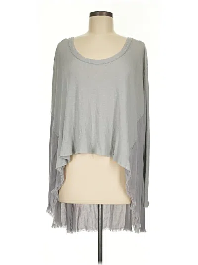 Pre-owned We The Free Poncho In Gray