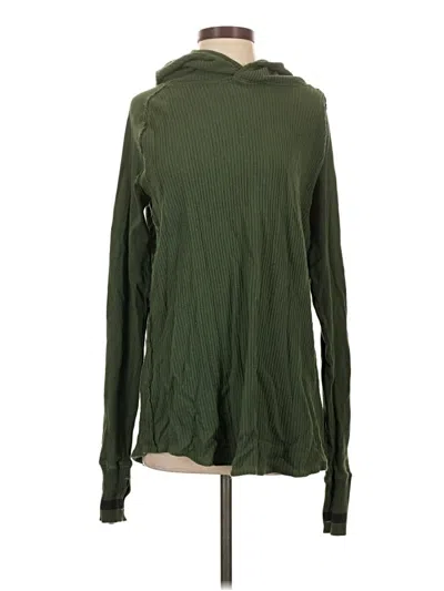 Pre-owned We The Free Pullover Hoodie In Green