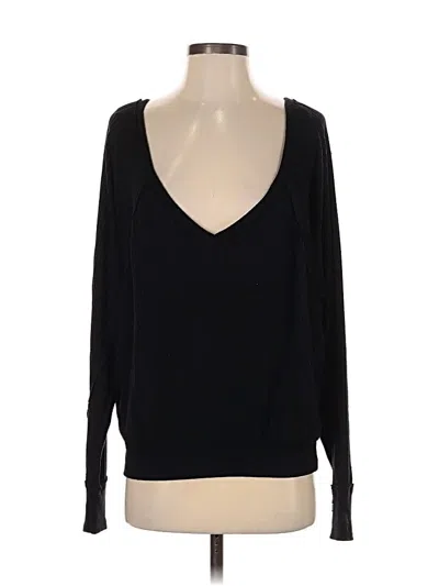 Pre-owned We The Free Pullover Sweater In Black