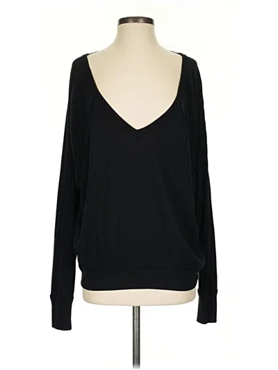 Pre-owned We The Free Pullover Sweater In Black