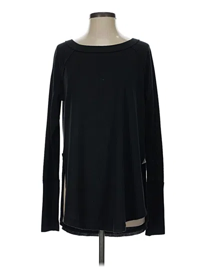 Pre-owned We The Free Pullover Sweater In Black