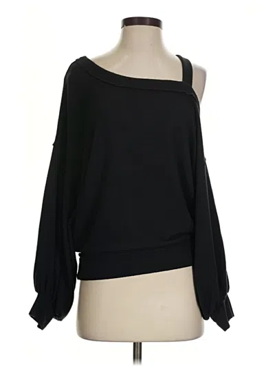 Pre-owned We The Free Pullover Sweater In Black