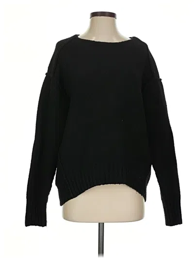 Pre-owned We The Free Pullover Sweater In Black