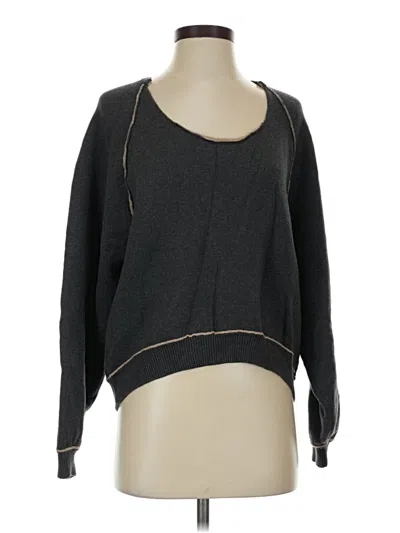 Pre-owned We The Free Pullover Sweater In Black