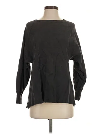 Pre-owned We The Free Pullover Sweater In Black