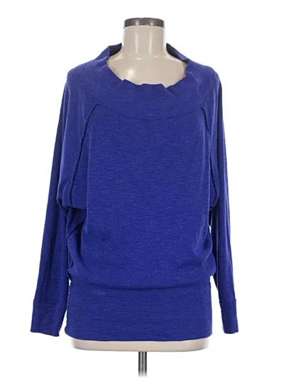 Pre-owned We The Free Pullover Sweater In Blue