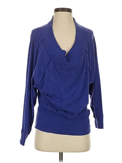 Pre-owned We The Free Pullover Sweater In Blue