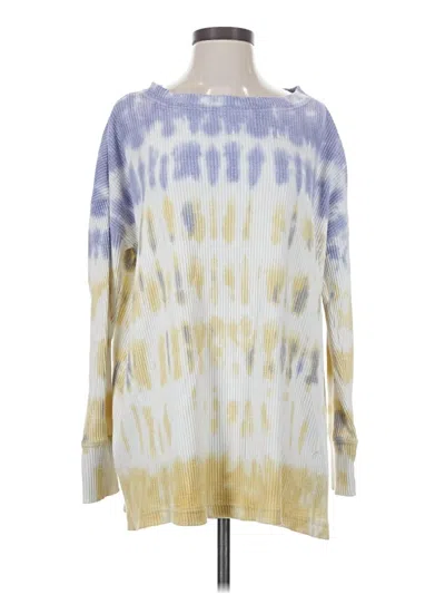 Pre-owned We The Free Pullover Sweater In Blue