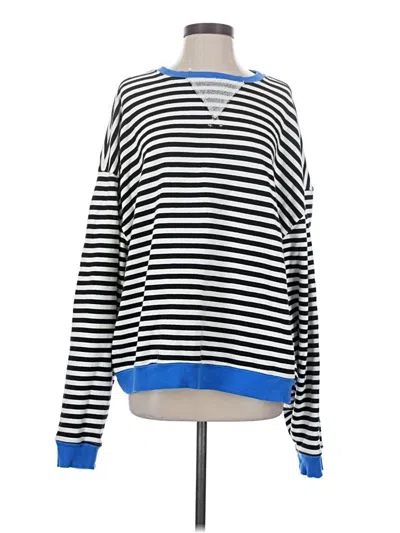 Pre-owned We The Free Pullover Sweater In Blue