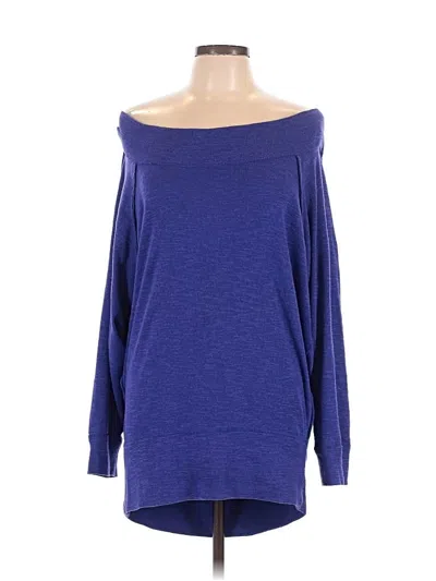 Pre-owned We The Free Pullover Sweater In Blue