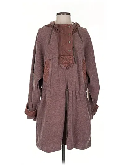 Pre-owned We The Free Pullover Sweater In Brown