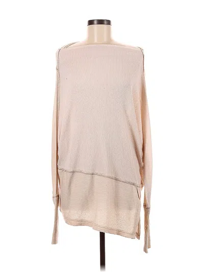 Pre-owned We The Free Pullover Sweater In Brown