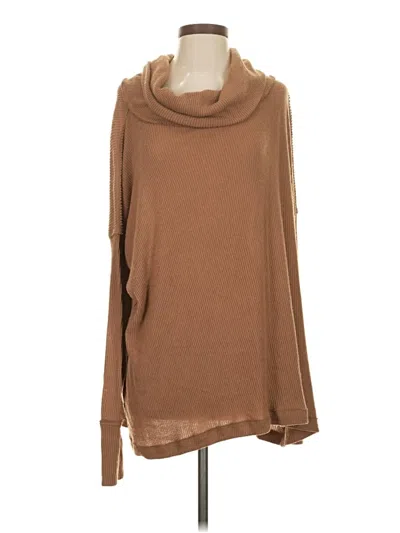 Pre-owned We The Free Pullover Sweater In Brown