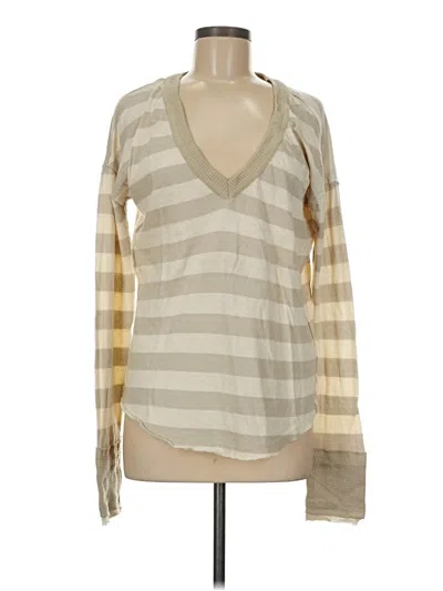 Pre-owned We The Free Pullover Sweater In Brown