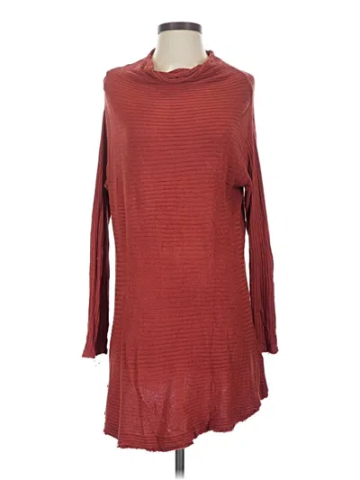 Pre-owned We The Free Pullover Sweater In Burgundy