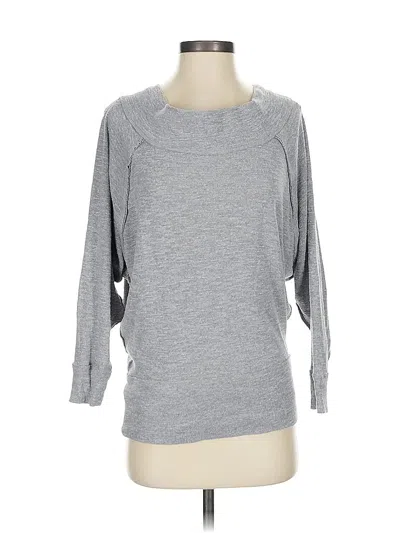 Pre-owned We The Free Pullover Sweater In Gray