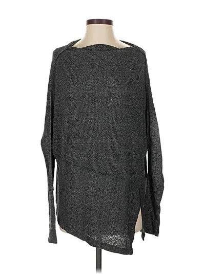 Pre-owned We The Free Pullover Sweater In Gray