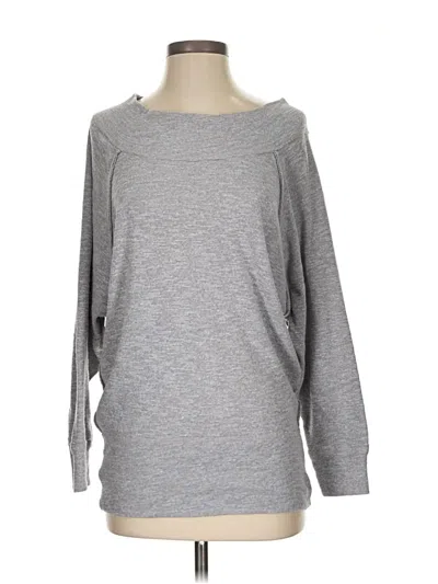 Pre-owned We The Free Pullover Sweater In Gray