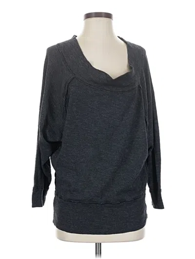 Pre-owned We The Free Pullover Sweater In Gray