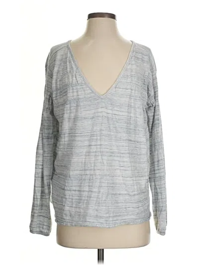 Pre-owned We The Free Pullover Sweater In Gray