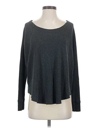 Pre-owned We The Free Pullover Sweater In Gray