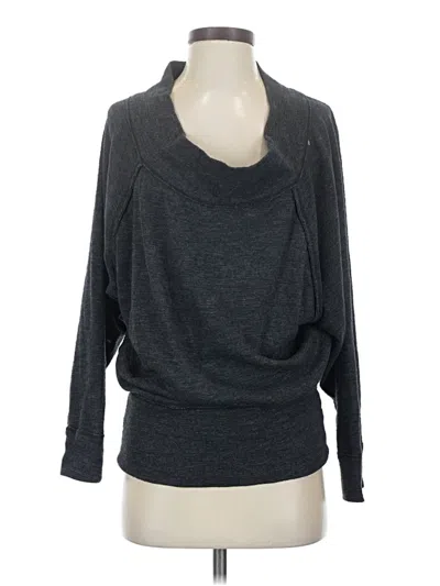 Pre-owned We The Free Pullover Sweater In Gray