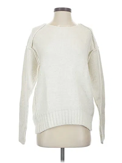 Pre-owned We The Free Pullover Sweater In Ivory