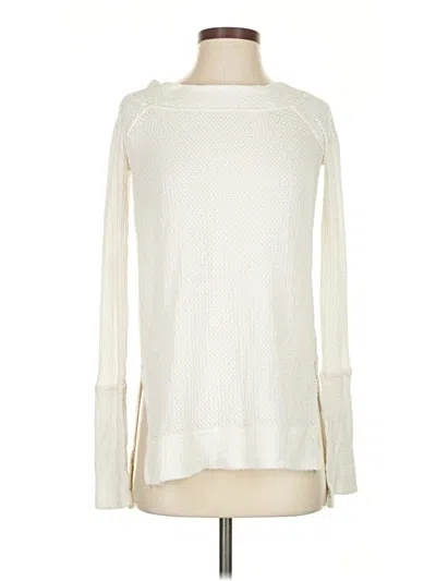 Pre-owned We The Free Pullover Sweater In Ivory