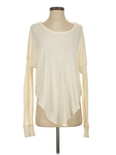 Pre-owned We The Free Pullover Sweater In Ivory