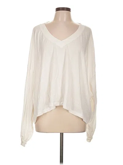 Pre-owned We The Free Pullover Sweater In Ivory