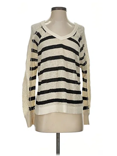 Pre-owned We The Free Pullover Sweater In Ivory