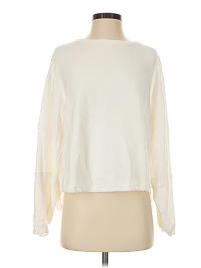 Pre-owned We The Free Pullover Sweater In Ivory