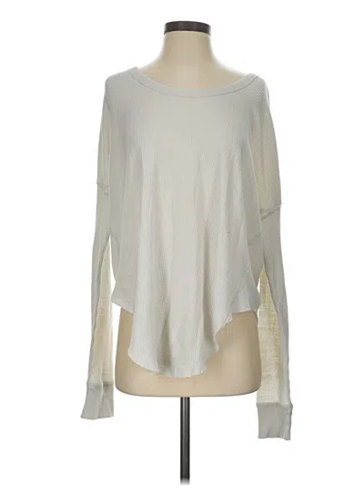 Pre-owned We The Free Pullover Sweater In Ivory