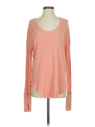 Pre-owned We The Free Pullover Sweater In Orange