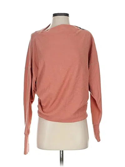 Pre-owned We The Free Pullover Sweater In Pink