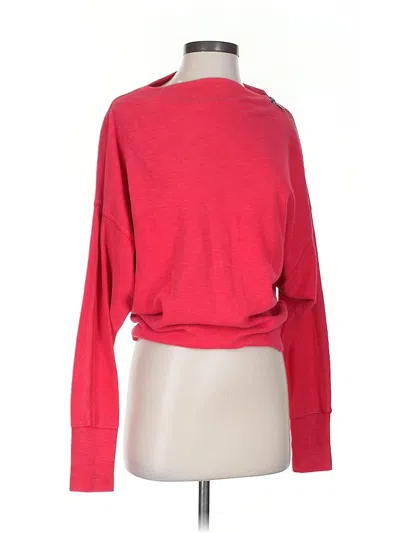 Pre-owned We The Free Pullover Sweater In Pink