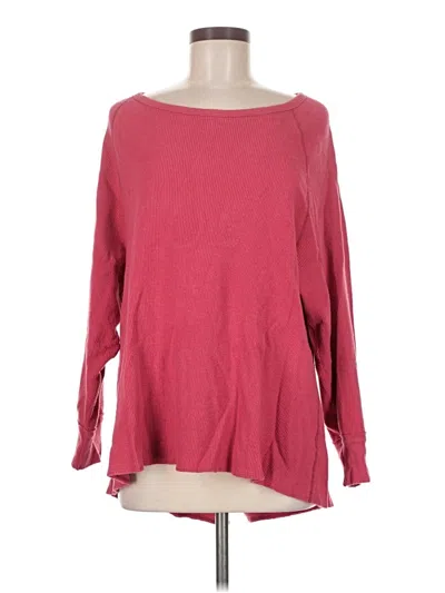 Pre-owned We The Free Pullover Sweater In Pink