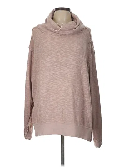 Pre-owned We The Free Pullover Sweater In Pink