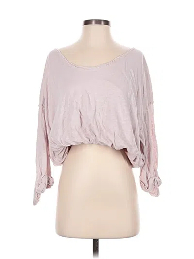 Pre-owned We The Free Pullover Sweater In Pink