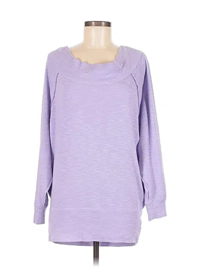 Pre-owned We The Free Pullover Sweater In Purple