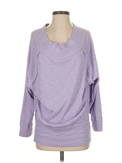 Pre-owned We The Free Pullover Sweater In Purple