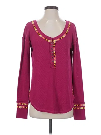 Pre-owned We The Free Pullover Sweater In Purple